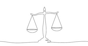 Balanza de la justicia, asesoría legal corporativa
